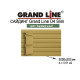  Сайдинг Корабельная доска Grand Line Колор Плюс карамельный (3,0м)