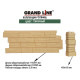 Фасадная панель Grand Line Classic Сланец  Песочный