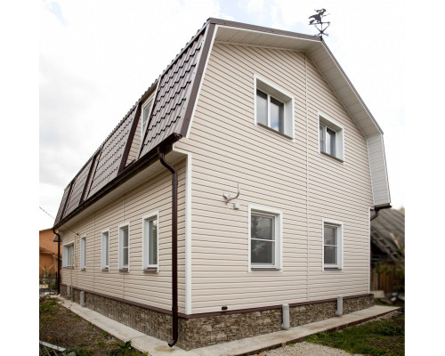 Сайдинг Корабельная доска Grand Line Стандарт бежевый (3,0м)