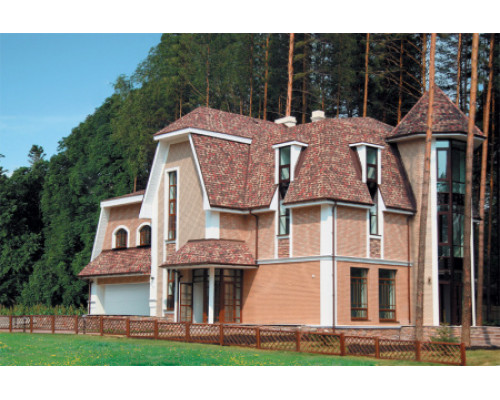 Черепица гибкая Технониколь Shinglas Джаз коррида (1кв.м.)
