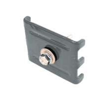 Крепление Скоба и саморез 5,5х32 RAL 7040
